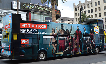 LOS ANGELES DOUBLE DECKER BUS WRAPS